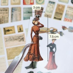 CTPCS-02_VintageEphemeras-02_CrafTangles_Precut_Journal_Stickers_2