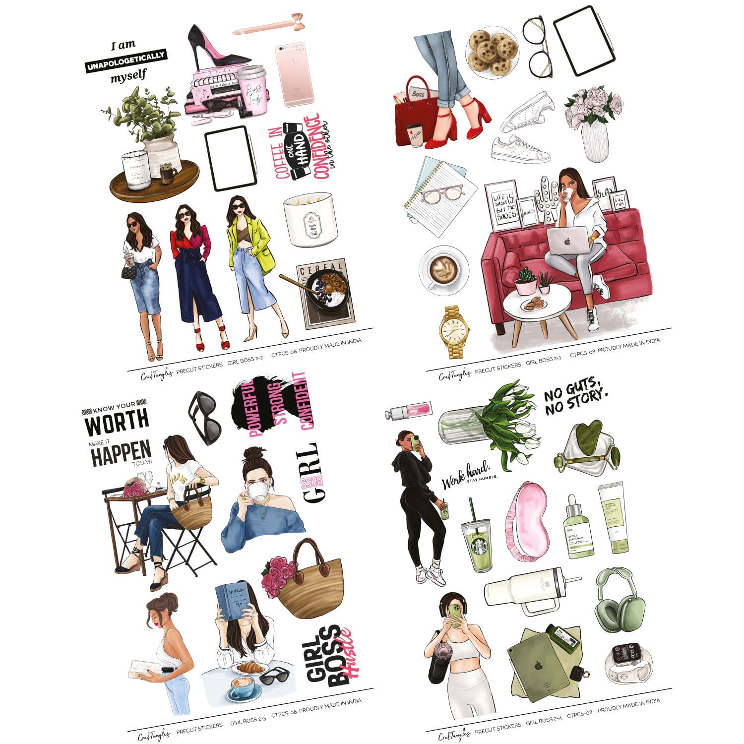 CTPCS-08_GirlBoss-02_CrafTangles_Precut_Journal_Stickers_2