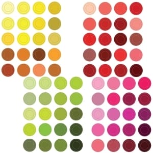 CrafTangles Precut Journal Stickers - Dot Stickers 2 (Pack of 160 stickers)