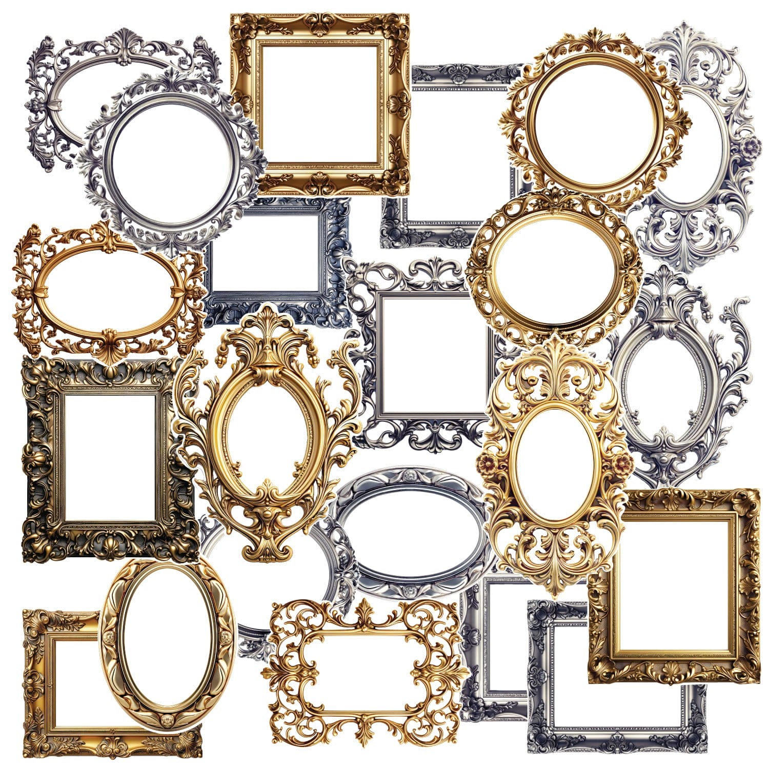 CrafTangles Precut Journal Stickers - Frames 1 (Pack of 22 stickers) CTPCS 11 Frames 01 CrafTangles Precut Journal Stickers CrafTangles Precut Journal Stickers - Frames 1 (Pack of 22 stickers)