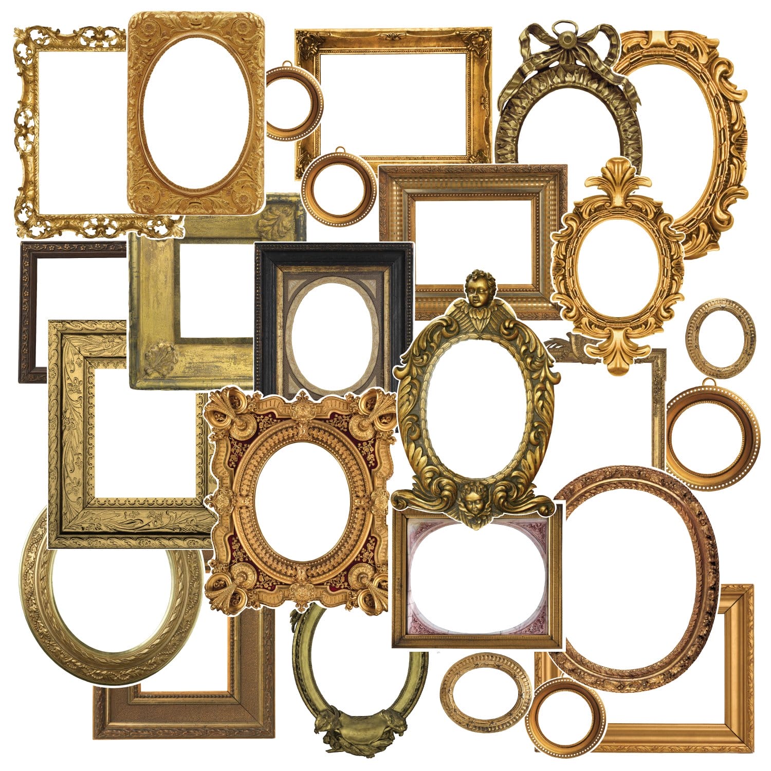 CrafTangles Precut Journal Stickers - Frames 2 (Pack of 26 stickers) CTPCS 12 Frames 02 CrafTangles Precut Journal Stickers CrafTangles Precut Journal Stickers - Frames 2 (Pack of 26 stickers)