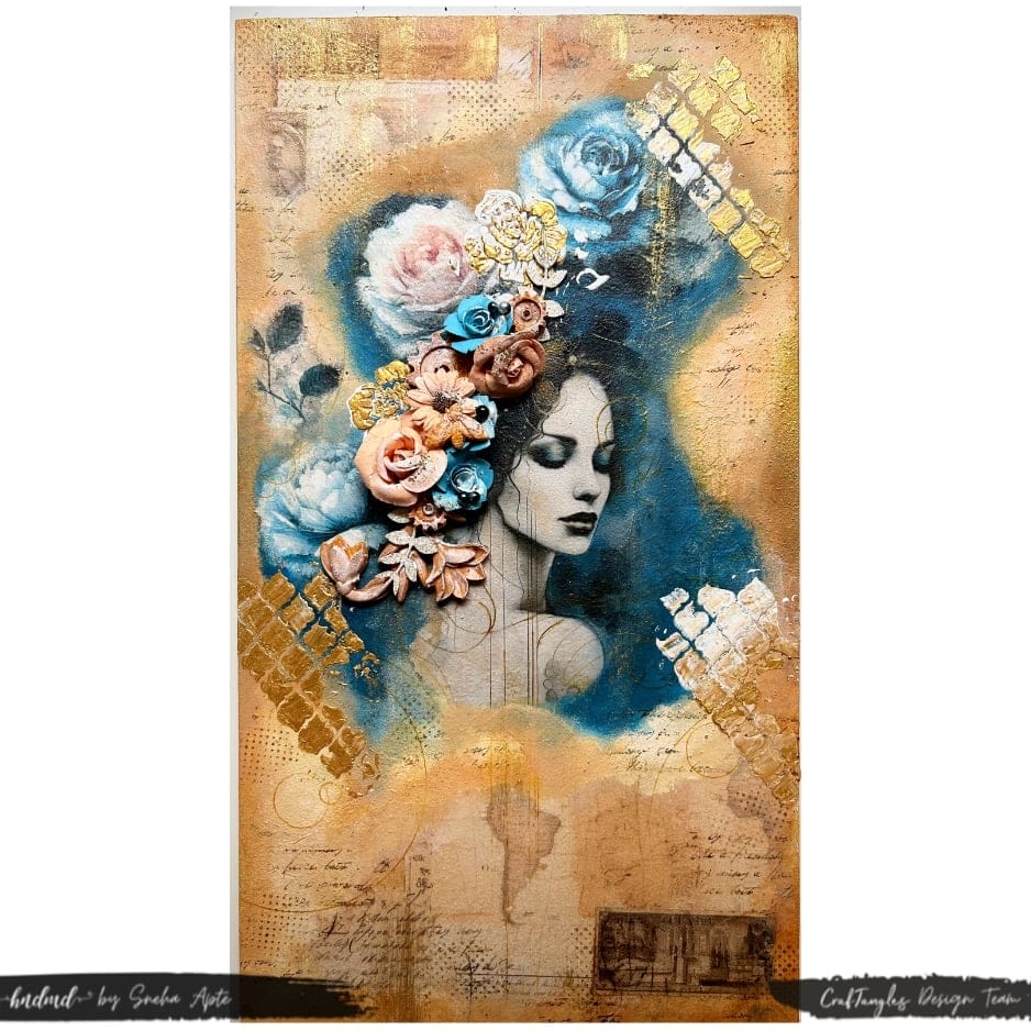 CrafTangles Decoupage Napkin / Tissue / Collage Paper - Nature Sketches 1 CrafTangles decoupage Napkin Tissue paper 23 CrafTangles_decoupage_Napkin_Tissue_paper_23