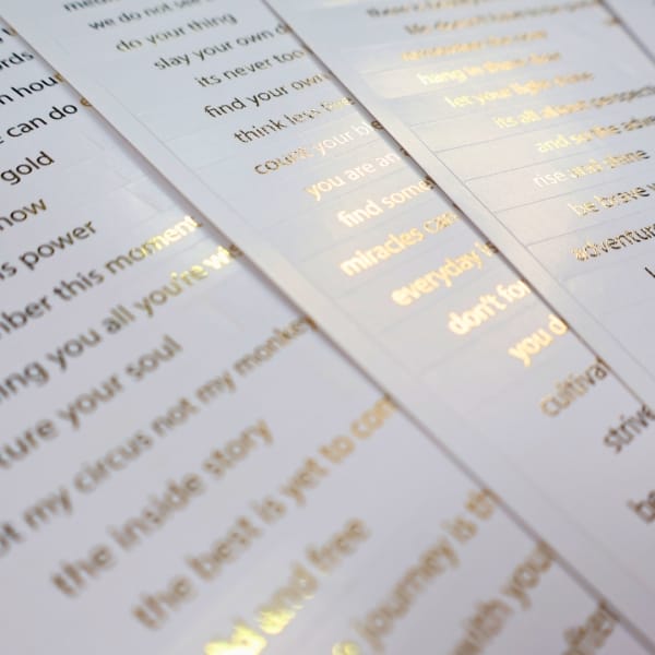 Foiled_Gold_Silver_Chitchat_Sentiment_sticker_gold