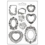 Stamperia Soft Maxi Mould 8.5"X11.5" - Precious Frames