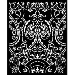 Stamperia Stencil 20 by 25 cm - Sir Vagabond In Fantasy World Metal Deco