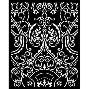 Stamperia Stencil 20 by 25 cm - Sir Vagabond In Fantasy World Metal Deco