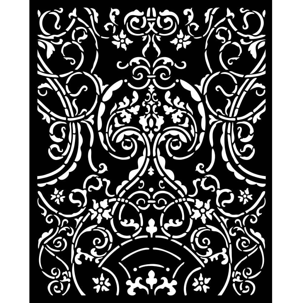 Stamperia Stencil 20 by 25 cm - Sir Vagabond In Fantasy World Metal Deco KSTD155 stamperia Stencil Stamperia Stencil 20 by 25 cm - Sir Vagabond In Fantasy World Metal Deco