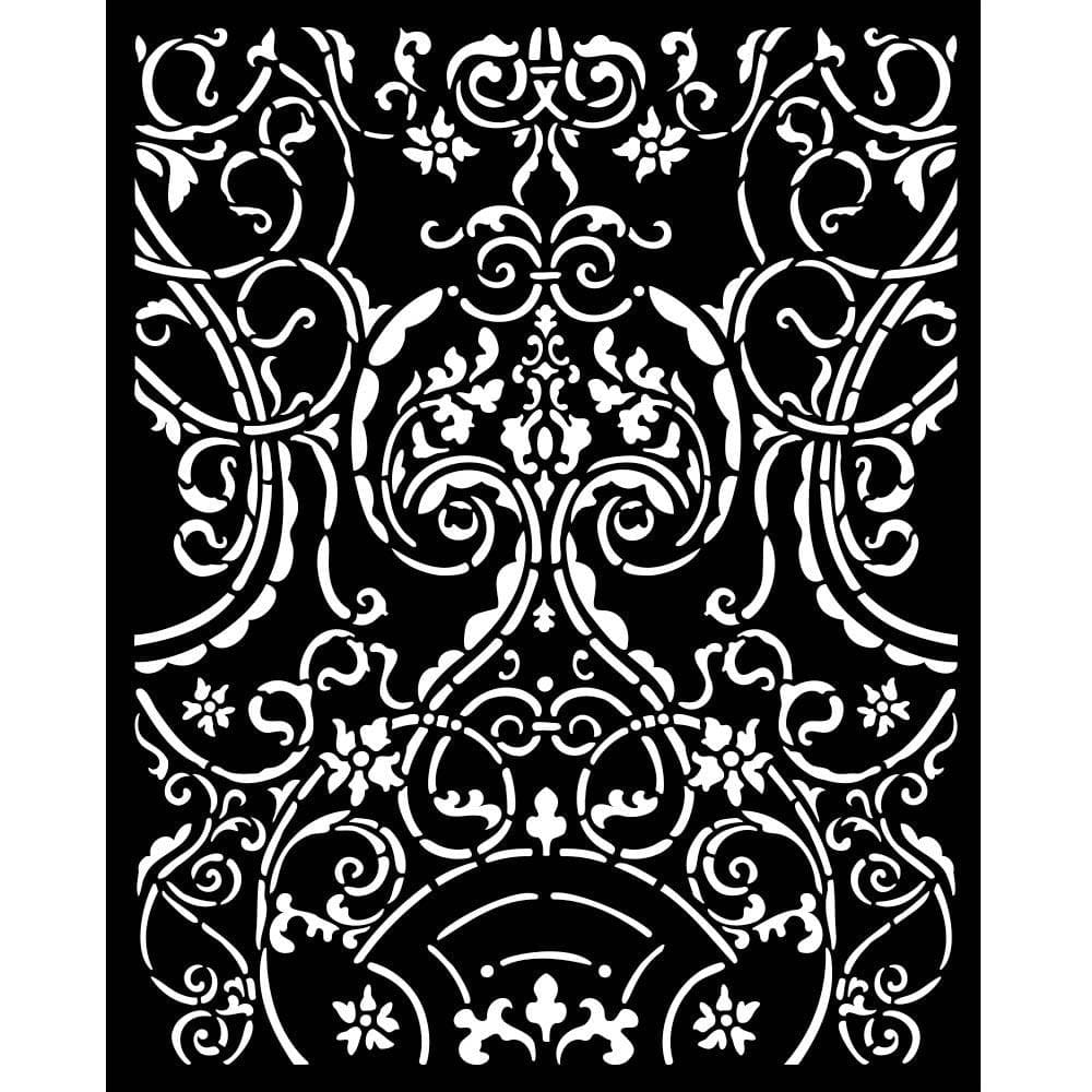 Stamperia Stencil 20 by 25 cm - Sir Vagabond In Fantasy World Metal Deco KSTD155 stamperia Stencil Stamperia Stencil 20 by 25 cm - Sir Vagabond In Fantasy World Metal Deco
