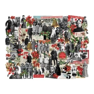 Tim Holtz Idealogy Layers and Paper Dolls Die-Cuts 95/Pkg - Christmas 2023
