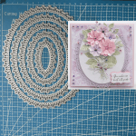 Jumbo Steel Dies - Pattern Ovals (Set of 5 dies)