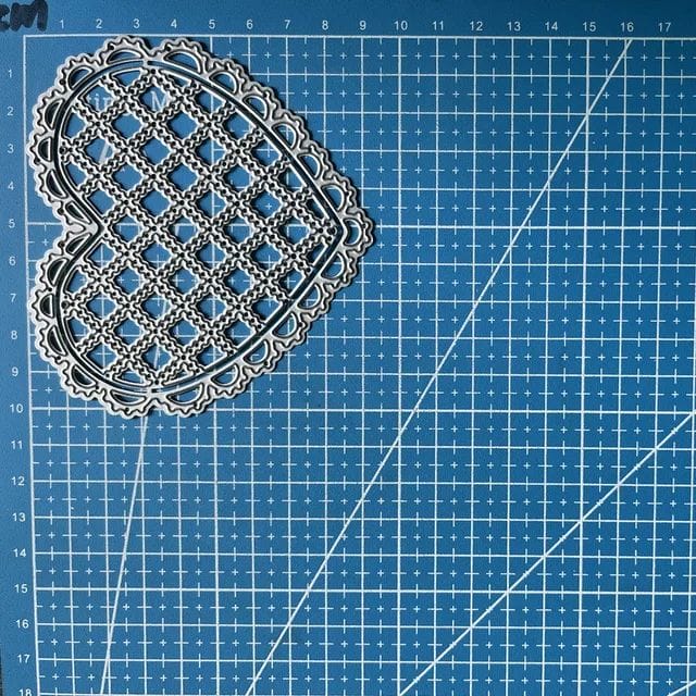 Steel Dies - Pattern Hearts (Set of 2 dies) XYGS18 steel die XYGS18_steel_die