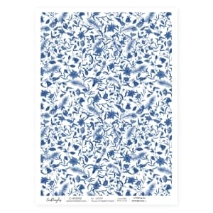 CrafTangles Decoupage Napkin / Tissue / Collage Paper - Pottery Patterns 1