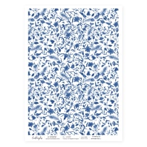 CrafTangles Decoupage Napkin / Tissue / Collage Paper - Pottery Patterns 1