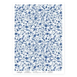 CrafTangles Decoupage Napkin / Tissue / Collage Paper - Pottery Patterns 1