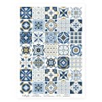 CrafTangles Decoupage Napkin / Tissue / Collage Paper - Pottery Patterns 2