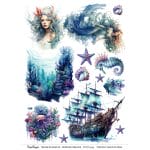CrafTangles A4 Transfer It Sheets - Mermaid Dreams