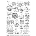 CrafTangles A4 Transfer It Sheets - Motivational Quotes 5