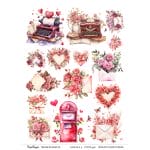 CrafTangles A4 Transfer It Sheets - Love Elements 2
