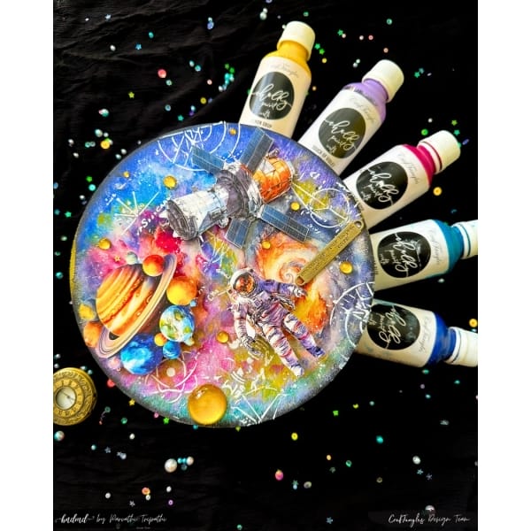 CrafTangles A4 Transfer It Sheets - Outer Space - Image 3