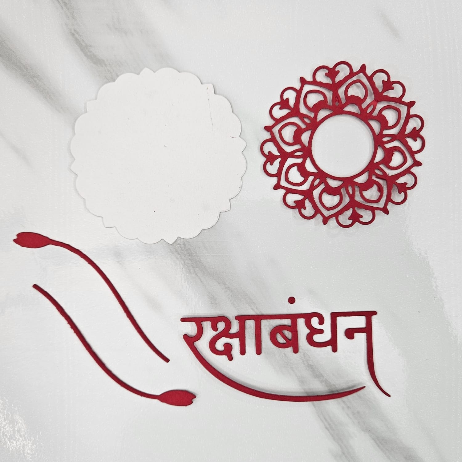 CrafTangles Steel Dies - Happy Rakshabandhan (Set of 5 dies) craftangles dies happy rakshabandhan CTSD52 1 craftangles_dies_happy_rakshabandhan_CTSD52_1