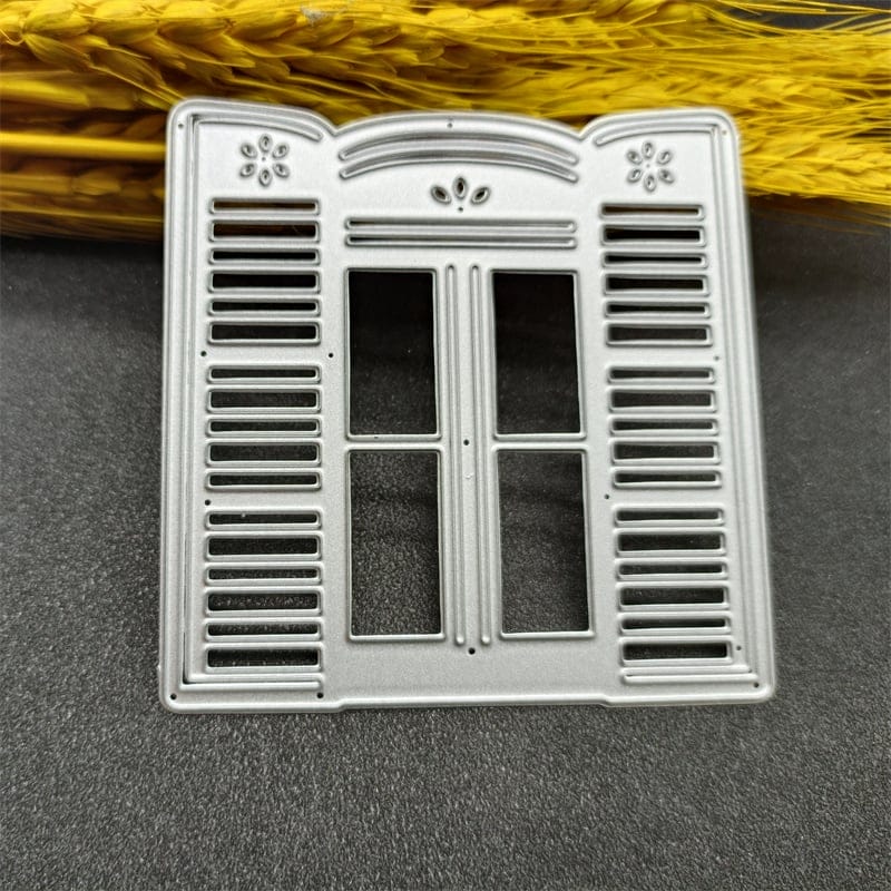 Steel Dies - Window with Shutters LC1100 steel cutting dies Scrapbooking 1 LC1100_steel_cutting_dies_Scrapbooking_1