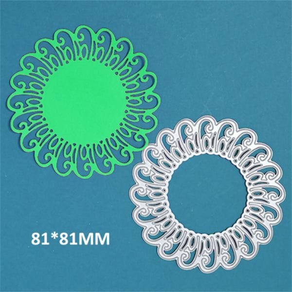 Steel Dies - Decorative Circle Frame (LC1551)