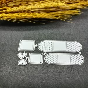 Steel Cutting Dies - Bandage (Set of 6 dies)