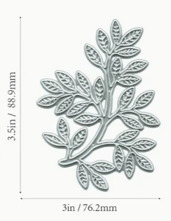 Steel Cutting Dies - Skeleton Leaves