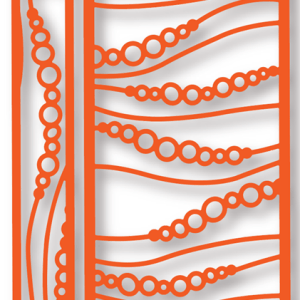 Steel Cutting Dies - Grid with Circles (Set of 2 dies)