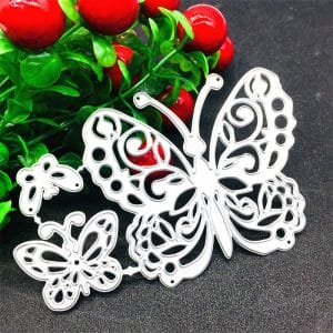 Steel Dies - Butterflies (Set of 3 dies) (LC452)