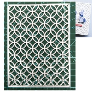 Steel Background Dies - Concentric Circles