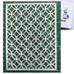 Steel Background Dies - Concentric Circles