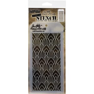 Tim Holtz Layering Stencil - Deco Arch
