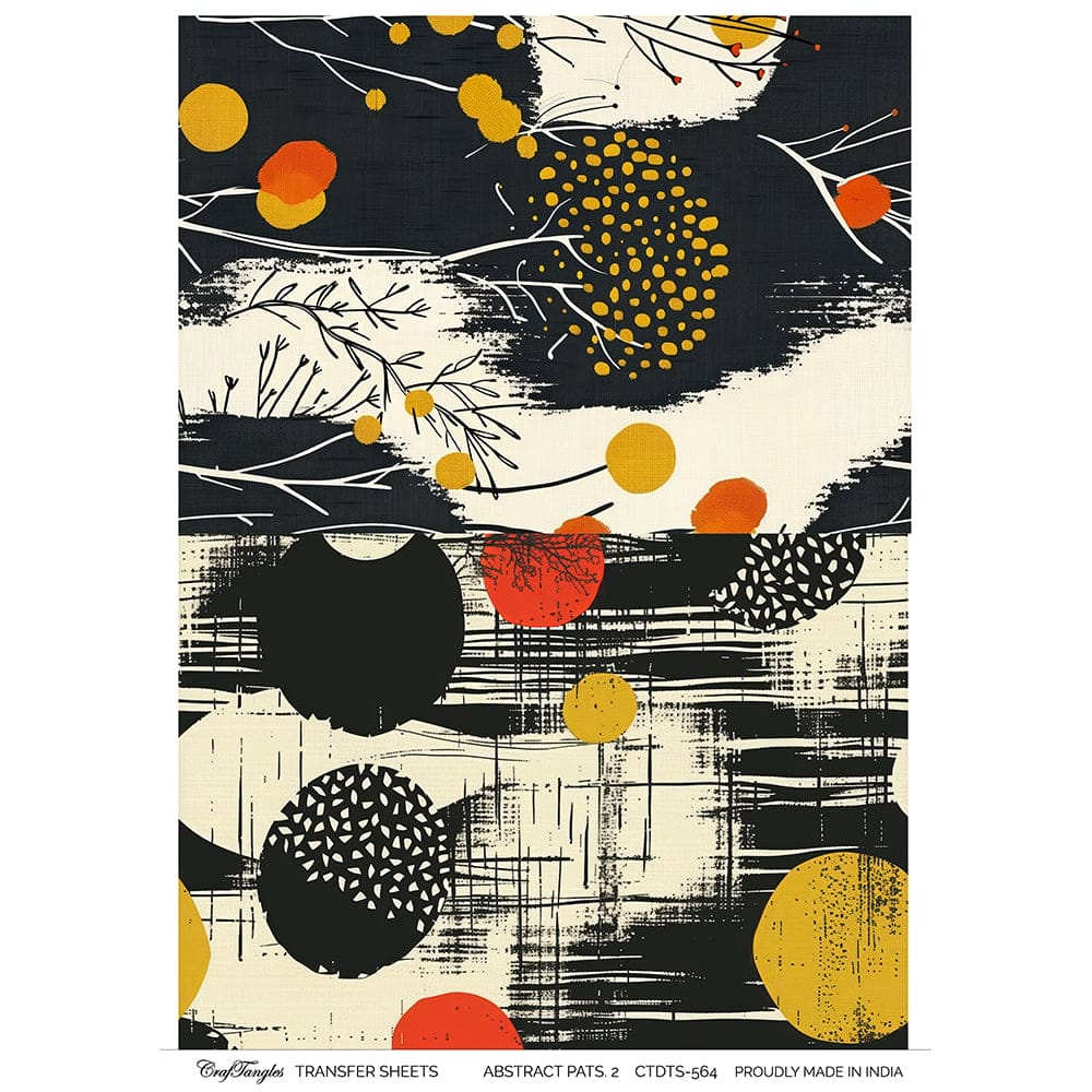 CrafTangles A4 Transfer It Sheets - Abstract Patterns 2 CTDTS 564 CrafTangles transfer sheet Abstract Patterns 2 CrafTangles A4 Transfer It Sheets - Abstract Patterns 2