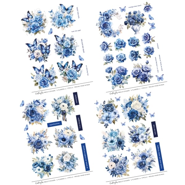 CTPCS-17_Spring_Flowers-01_CrafTangles_Precut_Journal_Stickers