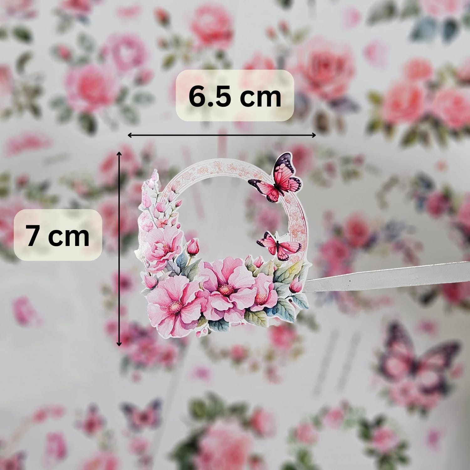 CrafTangles Precut Journal Stickers - Spring Flowers 4 (Pack of 56 stickers) CTPCS 20 Spring Flowers 04 CrafTangles Precut Journal Stickers 2 CTPCS-20_Spring_Flowers-04_CrafTangles_Precut_Journal_Stickers_2