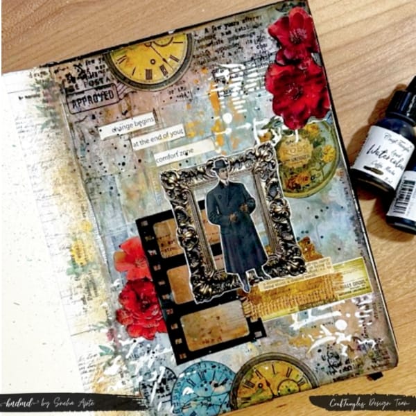 CrafTangles Handmade Diary / Journal for Journalling  6 by 8 inches) - 40 pages - Image 8