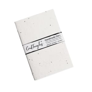 CrafTangles Handmade Diary for Journalling (4 by 6 inches) - 40 pages