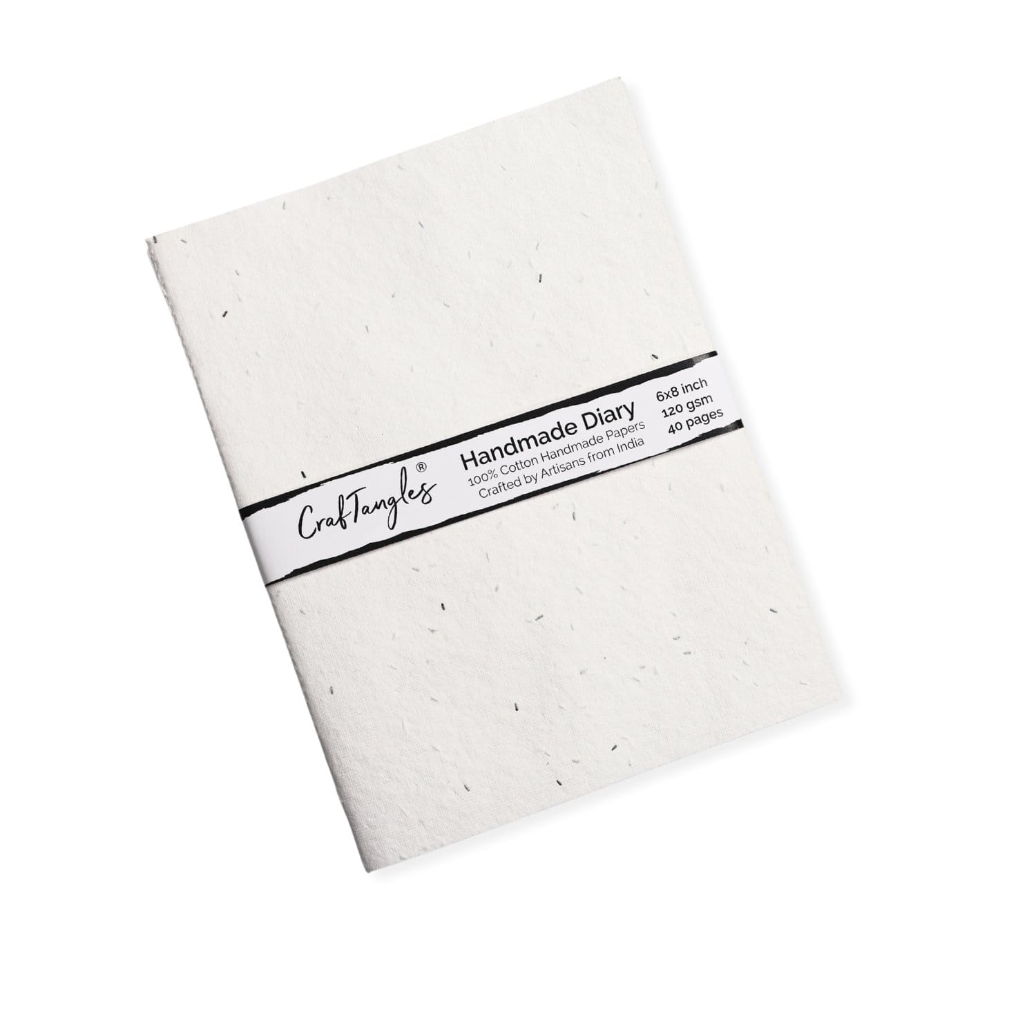 CrafTangles Handmade Diary / Journal for Journalling 6 by 8 inches) - 40 pages craftangles handmade diary 6x8 1 CrafTangles Handmade Diary for Journalling 6 by 8 inches) - 40 pages