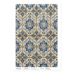 CrafTangles Decoupage Napkin / Tissue / Collage Paper - Pottery Patterns 4