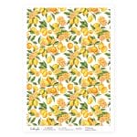 CrafTangles Decoupage Napkin / Tissue / Collage Paper - Lemon Pattern 1
