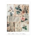CrafTangles Decoupage Napkin / Tissue / Collage Paper - Vintage Flowers 9