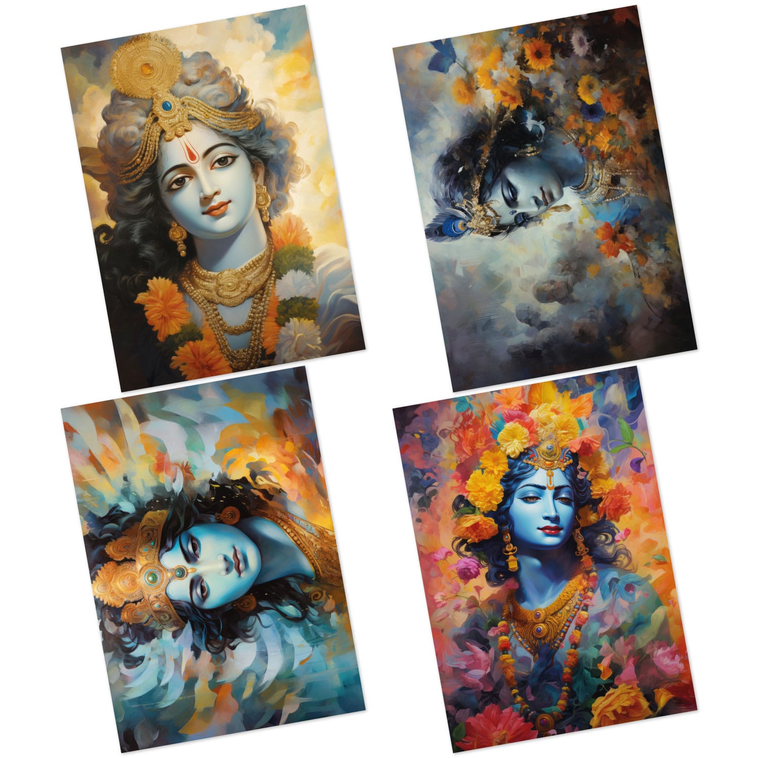 CrafTangles Decoupage Paper A4 - Krishna 1 Krishna 1 CrafTangles Decoupage Paper 1 Krishna-1-CrafTangles_Decoupage-Paper_1