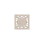 Cadence 22 by 22 cm stencil - Flourish Frame