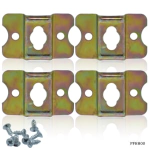 Photo Frame Hanging Hooks Metal Pack of 4 Pcs