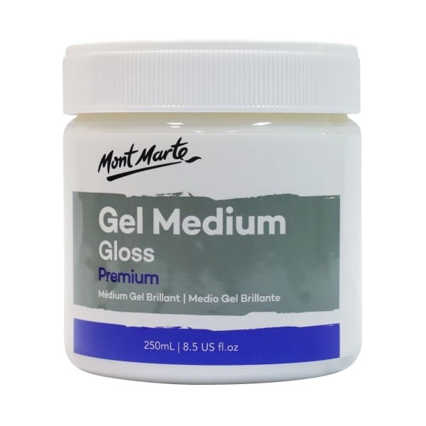 Mont Marte Gel Medium Gloss 250ml
