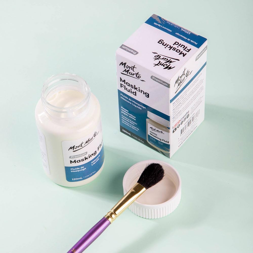 Mont Marte Masking Fluid 120 ml mont marte masking fluid MAMD0011 Mont Marte Masking Fluid 120 ml