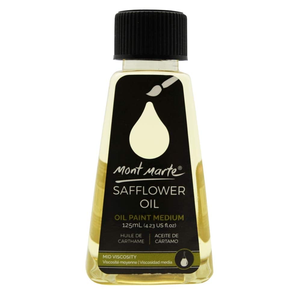 Mont Marte Safflower Oil 125 ml mont marte safflower oil MOMD1207 Mont Marte Safflower Oil 125 ml