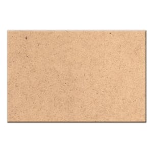8 by 10 inches MDF Rectangle Base