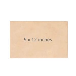 9 by 12 inches MDF Rectangle Base